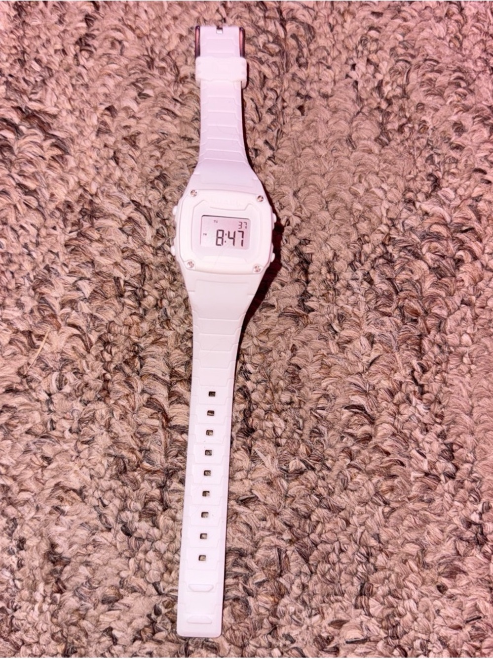 White Shark Silicone Sports Watch - White